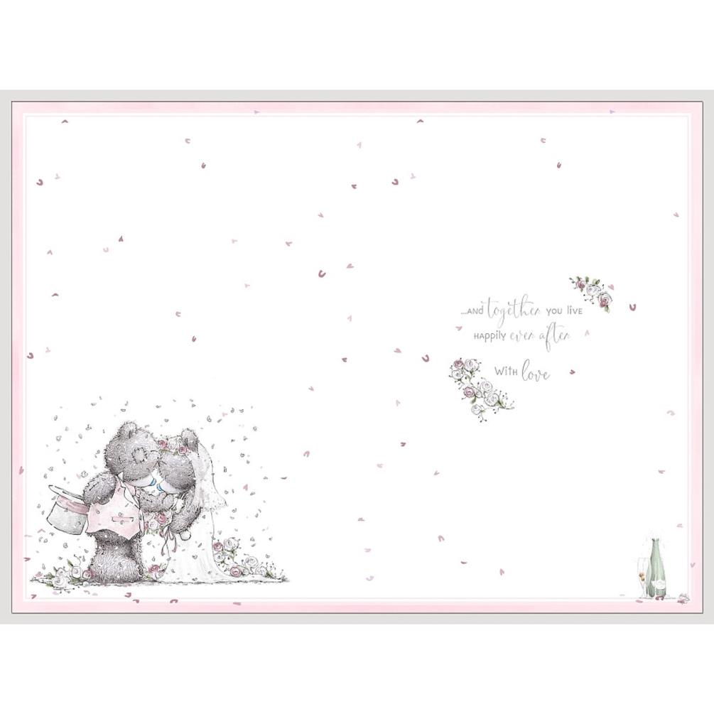 On Your Wedding Day Verse Me to You Bear Card Extra Image 1